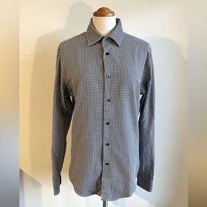 Zara Man Gingham Dress Shirt